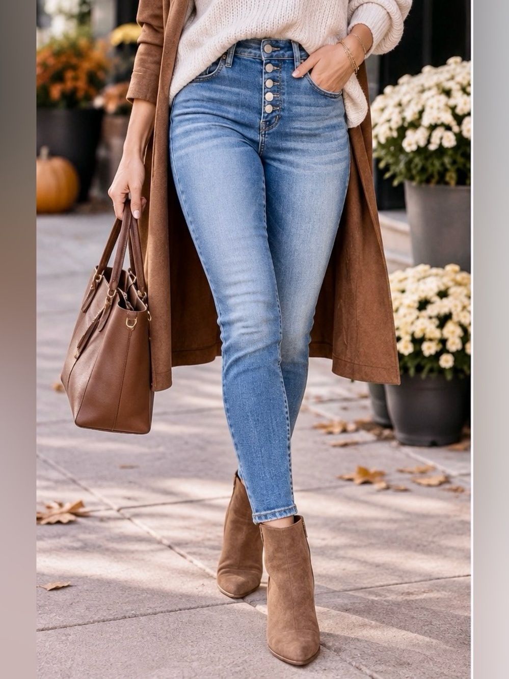 American Eagle Next Level Stretch High Rise Button Fly Skinny Jeans 6
